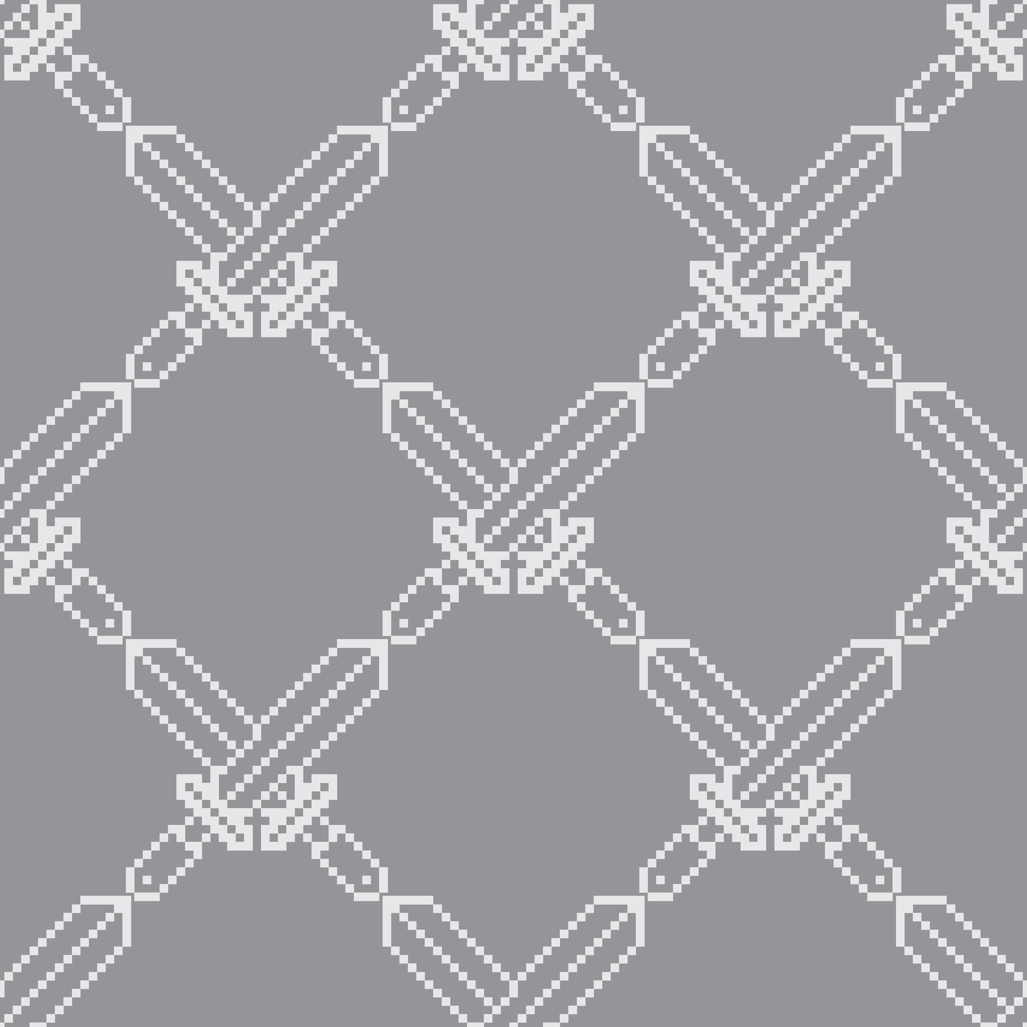 Campione di ricamo geometrico su lino